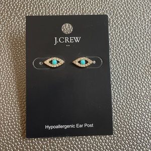 NWT evil eye earrings